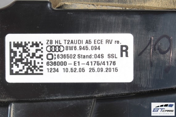 AUDI A5 SPORTBACK LAMPY LED TYŁ lampy tylne 8W6945091 8W6945092 8W6945093 8W6945094 8W6945091 8W6945092 8W6945091 8W6945092 F5