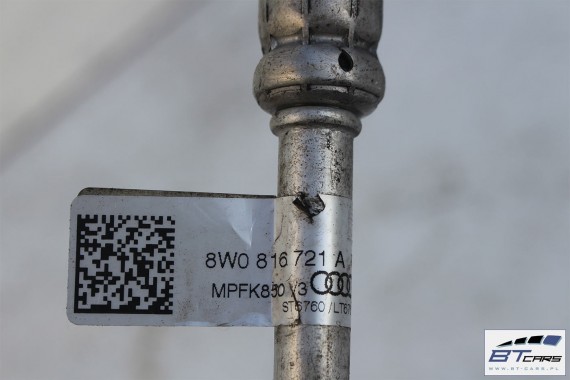 AUDI A4 RURKI KLIMATYZACJI KLIMY PRZEWÓD RURKA 8W1820720A 8W1820740A 8W0816721A 8W0816741C 8W0816721BD 8W0816741AJ 8W0816741AK