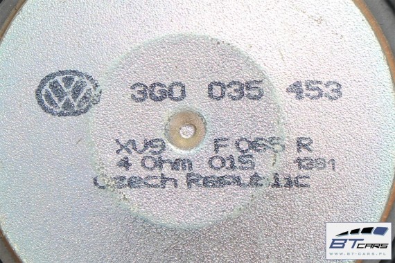 VW PASSAT B8 GŁOŚNIKI KOMPLET 3G0035453 3G0035454 głośnik niskotonowy ZESTAW NAGŁOŚNIENIE 3G 2015- 3G0035453 3G0035454 3G0035453