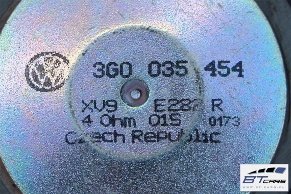 VW PASSAT B8 GŁOŚNIKI KOMPLET 3G0035453 3G0035454 głośnik niskotonowy ZESTAW NAGŁOŚNIENIE 3G 2015- 3G0035453 3G0035454 3G0035453