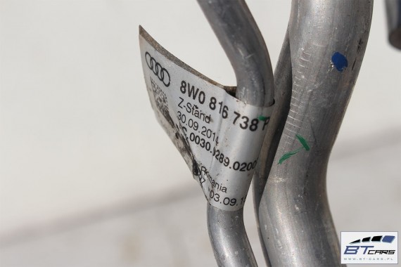 AUDI A4 RURKI KLIMATYZACJI KLIMY PRZEWÓD RURKA 8W 8W0816743A 8W0816738P 8W1820740F 8W0816721A 8W0820741AJ 8W0816741AJ 8W0816741