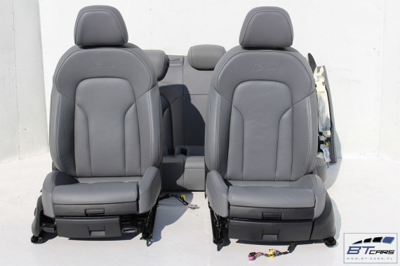 AUDI Q3 LIFT S-LINE FOTELE KOMPLET FOTELI siedzeń siedzenia tapicerka S-LINE FL 8U
