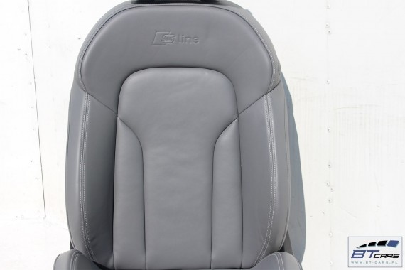 AUDI Q3 LIFT S-LINE FOTELE KOMPLET FOTELI siedzeń siedzenia tapicerka S-LINE FL 8U