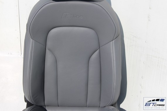 AUDI Q3 LIFT S-LINE FOTELE KOMPLET FOTELI siedzeń siedzenia tapicerka S-LINE FL 8U