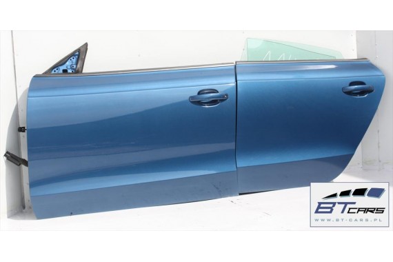 AUDI A5 SPORTBACK DRZWI LEWE PRZÓD + TYŁ STRONA LEWA przednie + tylne 2 sztuki 8T8 Kolor LX5V Q9Q9 niebieski 8T8831051 8T8833051