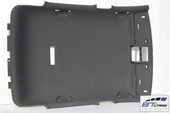 VW POLO PODSUFITKA SŁUPKI TAPICERKA CZARNA 6R4867501BJ 6R4 867 501 BJ 5 drzwi 6R CE6  czarny tytanowy KOMPLET Z SŁUPKAMI SŁUPKÓW