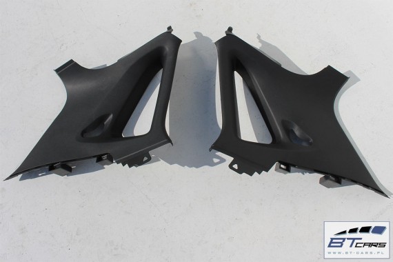 VW POLO PODSUFITKA SŁUPKI TAPICERKA CZARNA 6R4867501BJ 6R4 867 501 BJ 5 drzwi 6R CE6  czarny tytanowy KOMPLET Z SŁUPKAMI SŁUPKÓW