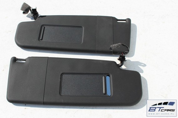 VW POLO PODSUFITKA SŁUPKI TAPICERKA CZARNA 6R4867501BJ 6R4 867 501 BJ 5 drzwi 6R CE6  czarny tytanowy KOMPLET Z SŁUPKAMI SŁUPKÓW
