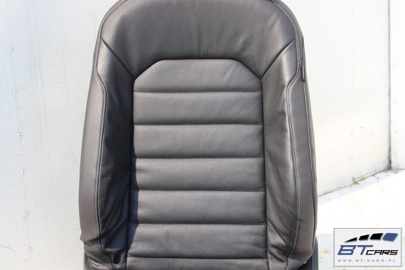 VW GOLF 7 VII FOTELE KOMPLET FOTELI siedzeń siedzenia fotel tapicerka 5G 5G4 5G0 skóra kolor czarny 5-drzwiowe drzwi