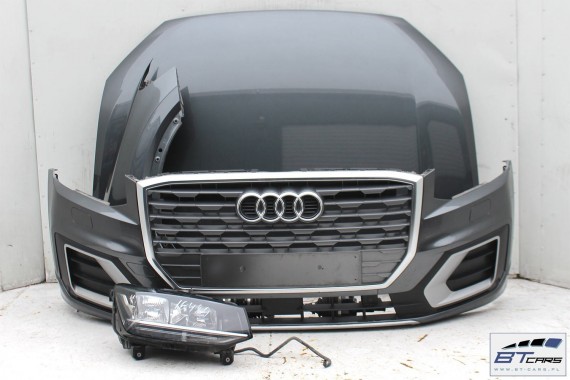 AUDI Q2 PRZÓD MASKA ZDERZAK BŁOTNIK LAMPA 81A Kolor: LZ7S - szary (daytonagrau