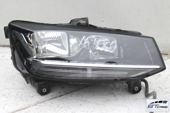 AUDI Q2 PRZÓD MASKA ZDERZAK BŁOTNIK LAMPA 81A Kolor: LZ7S - szary (daytonagrau
