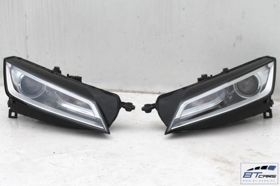 AUDI TT 8S LZ7G PRZÓD maska błotniki zderzak pas przedni lampy wzmocnienie błotnik lampa Xenon Led 8S 2015- Kolor LZ7G srebrny