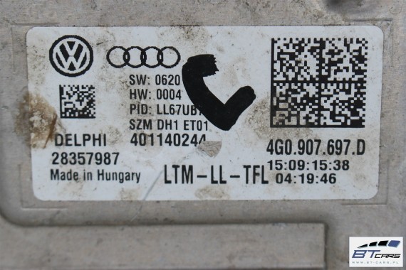 AUDI TT 8S LZ7G PRZÓD maska błotniki zderzak pas przedni lampy wzmocnienie błotnik lampa Xenon Led 8S 2015- Kolor LZ7G srebrny