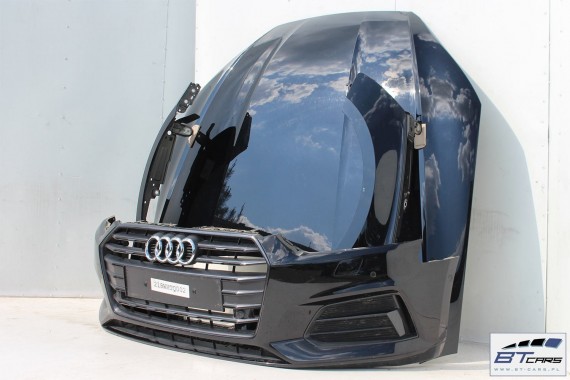 AUDI A5 PRZÓD maska błotniki zderzak pas przedni wzmocnienie błotnik Kolor: LY9B - brylantowy czarny 8W F5