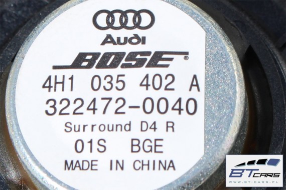 AUDI A8 GŁOŚNIKI GŁOŚNIK + WZMACNIACZ 4G0035223B BOSE 4H 4H0 4H0035397 4H0035399B 4H0035399C 4H0035402 A 4H0035297 4H0035411A