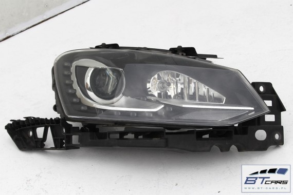 VW POLO PRZÓD maska błotniki zderzak pas przedni błotnik 6R Kolor: A1 L041 - czarny 6R0 wzmocnienie lampy KOMPLETNY A1A1 L041