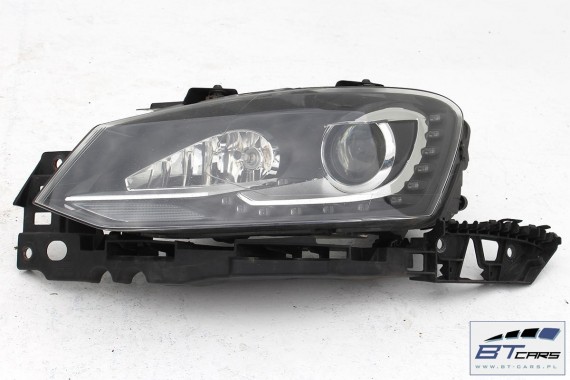 VW POLO PRZÓD maska błotniki zderzak pas przedni błotnik 6R Kolor: A1 L041 - czarny 6R0 wzmocnienie lampy KOMPLETNY A1A1 L041