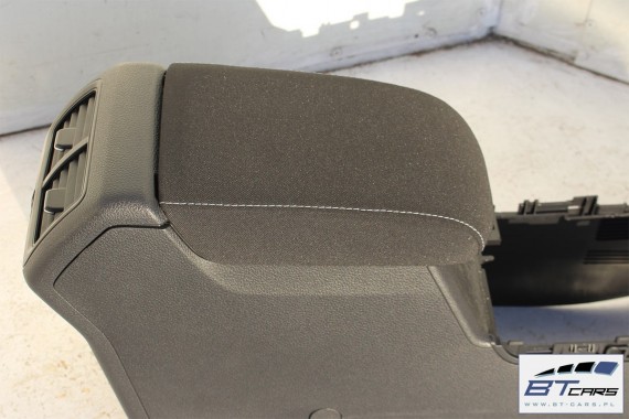 VW GOLF 7 VII TUNEL ŚRODKOWY + PODŁOKIETNIK 5G 5G1863241 5G1 863 241 TUNEL Z PODŁOKIETNIKIEM welur kolor czarny 5G0864207