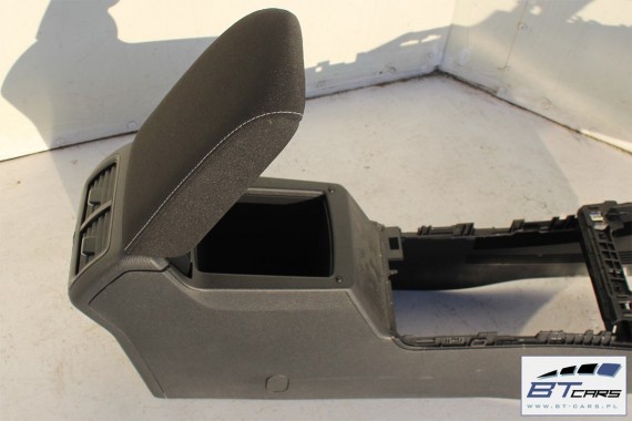 VW GOLF 7 VII TUNEL ŚRODKOWY + PODŁOKIETNIK 5G 5G1863241 5G1 863 241 TUNEL Z PODŁOKIETNIKIEM welur kolor czarny 5G0864207