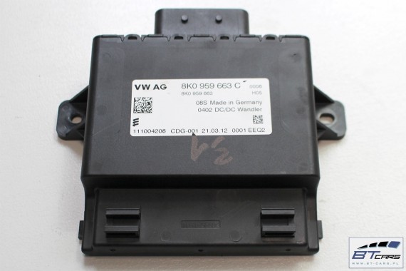 AUDI SKODA SEAT STABILIZATOR NAPIĘCIA 8K0959663C 8K0959663 8K0 959 663 C 8K0959663C 8K09596638K0959663C 8K09596638K0959663C