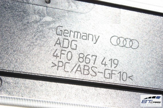 AUDI A6 LISTWA LISTWY OZDOBNE TAPICERKA 4F0 2005- dekor dekory 4F0867409 4F0867410 4F0867419 4F0867420 drzwi drzwiowe