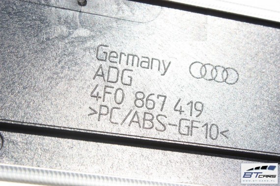 AUDI A6 LISTWA LISTWY OZDOBNE TAPICERKA 4F0 2005 dekor