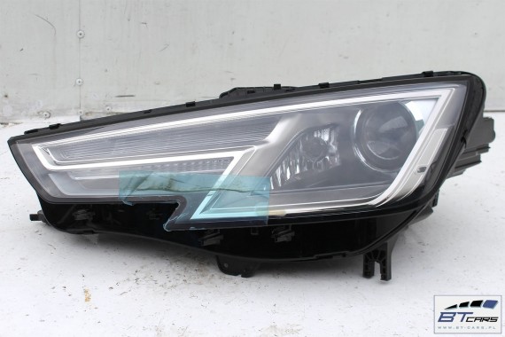 AUDI A4 PRZÓD maska błotniki zderzak pas przedni lampy wzmocnienie błotnik lampa Xenon Led 8W B9 0E LY9T - czarny (mythosschwarz