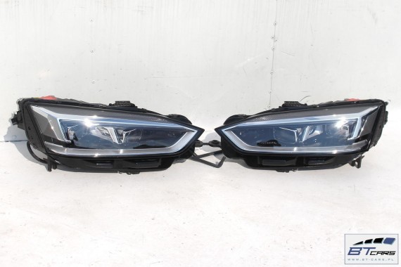 AUDI A5 8W PRZÓD Matrix maska błotniki zderzak pas przedni lampy wzmocnienie F5 błotnik lampa LY9B 8W6 Kolor: LY9B