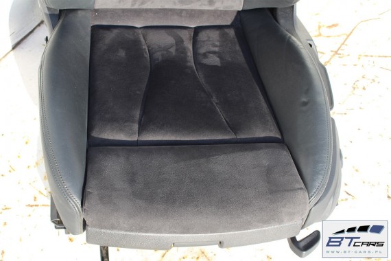 AUDI A3 CABRIO FOTELE KOMPLET FOTELI siedzeń siedzenia fotel tapicerka skóra kolo czarny 8V