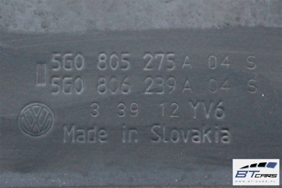 VW GOLF 7 VII PODSZYBIE METALOWE 5G0805275A 5G0 805 275 A