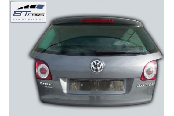 VW GOLF 6 VI PLUS ZDERZAK TYŁ tylny 5M Kolor szary pod hak i PDC 5M0807417 5M0807433 5M0 807 417 5M0 807 433 5M spojler dyfuzor