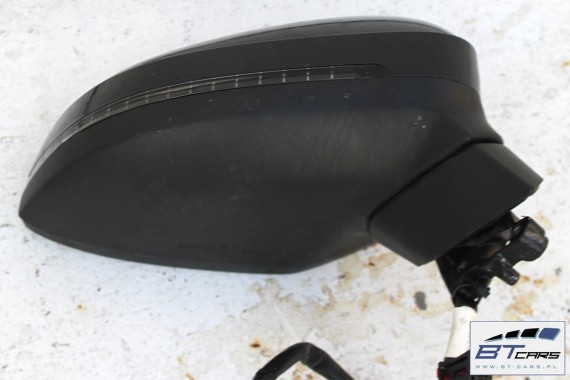 AUDI A4 LUSTERKO DRZWI PRAWE 6 pin LX5R 8W 2015- zewnętrzne pinów kabli przewodów B9 8W1857410 8W0857536 8W0857528 8W0949102 b9