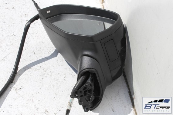 AUDI A4 LUSTERKO DRZWI LEWE 7pin ASYSTENT 8W LY9B czarny brylantowy 7 pin zewnętrzne pinów kabli przewodów 8W1857409  8W0857527