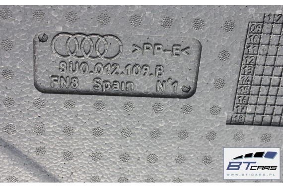 AUDI Q3 STYROPIAN PODŁOGA BAGAŻNIKA TAPICERKA 8U0012109B 8U0012109E 8U0 012 109 B 8U0 012 109 E 8U