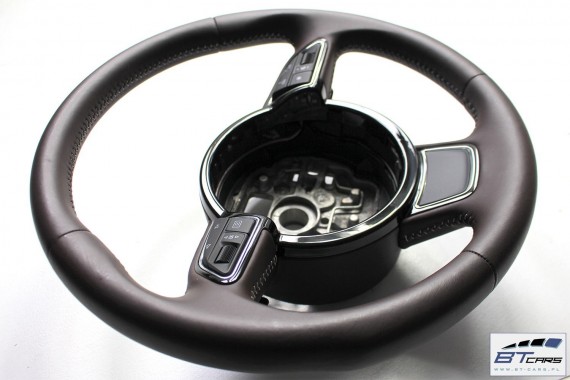 AUDI A1 A6 A7 KIEROWNICA SKÓRA 4G0419091S 162Km 4G0 419 091 S wersja EXCLUSIVE 4G0419091G 4G0419091BE 4G0419091S 4G0419091G