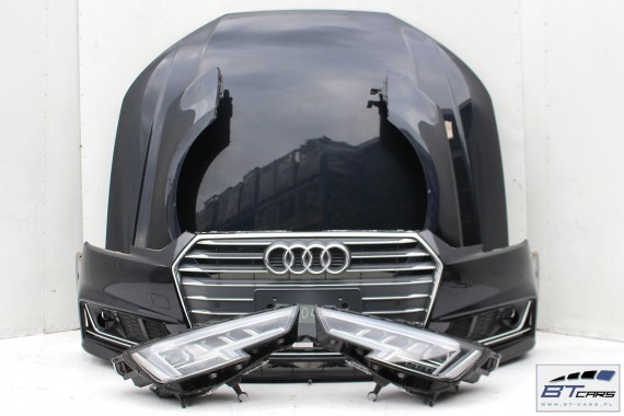 AUDI A4 S-LINE PRZÓD maska błotniki zderzak pas przedni wzmocnienie błotnik lampy MATRIX 8W B9 : W1W1 LX5R 8W0941035 8W0941036