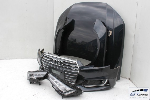 AUDI A4 S-LINE PRZÓD maska błotniki zderzak pas przedni wzmocnienie błotnik lampy MATRIX 8W B9 : W1W1 LX5R 8W0941035 8W0941036