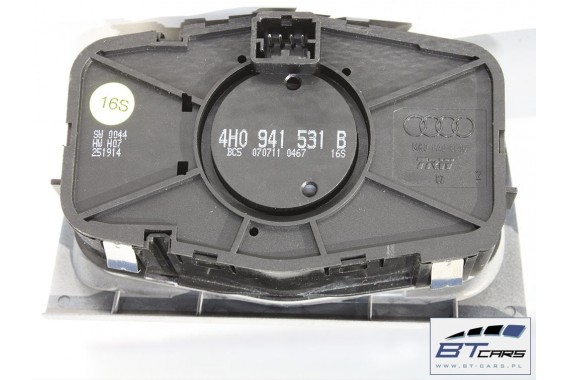 AUDI A8, A8 FL Lift PRZEŁĄCZNIK WŁĄCZNIK ŚWIATEŁ 4H0941531B 4H0 941 531 B 4H 2010-