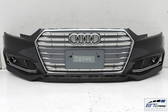 AUDI A4 PRZÓD maska błotniki zderzak pas przedni wzmocnienie błotnik S-LINE 8W B9 Kolor: W1W1 LX5R - niebieski (mondschein blau)