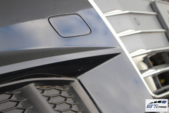 AUDI A4 PRZÓD maska błotniki zderzak pas przedni wzmocnienie błotnik S-LINE 8W B9 Kolor: W1W1 LX5R - niebieski (mondschein blau)