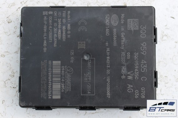 VW AUDI SKODA MODUŁ STEROWNIK KESSY 3Q0959435C 3Q0959435A 3Q0 959 435 A 3Q0959435A 3Q0959435C 3Q0959435E 3Q0959435A 3Q0959435C