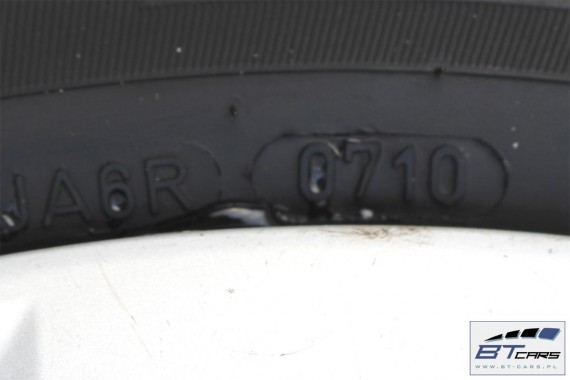 VW POLO FELGI 15 cali OPONY LETNIE KOŁA felga 6R0601025E  5,5J*15H2 ET38 opona LATO Dunlop SP Sport 01 185/60/15  88H 6R, 6C