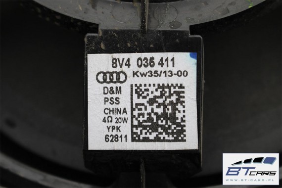 AUDI A3 SEDAN SPORTBACK GŁOŚNIKI 8V0035399 8V0035398 8V0035398A 8V4035411 8V0035415 KOMPLET 8V ZESTAW 8V0035399D 8V0035415