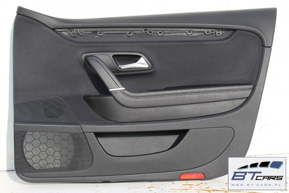 VW PASSAT CC KOMPLET BOCZKÓW DRZWIOWYCH BOCZEK BOCZKI DRZWI drzwiowe tapicerka 3C8 FL LIFT 2012- welur kolor czarny