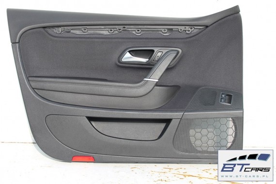 VW PASSAT CC KOMPLET BOCZKÓW DRZWIOWYCH BOCZEK BOCZKI DRZWI drzwiowe tapicerka 3C8 FL LIFT 2012- welur kolor czarny