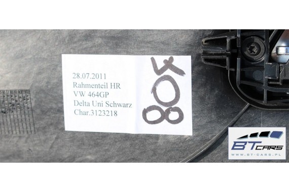 VW PASSAT CC KOMPLET BOCZKÓW DRZWIOWYCH BOCZEK BOCZKI DRZWI drzwiowe tapicerka 3C8 FL LIFT 2012- welur kolor czarny