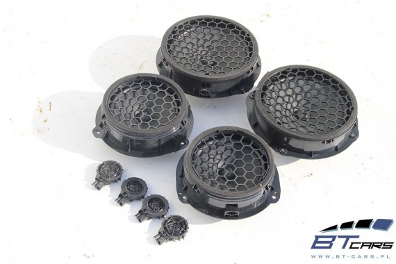AUDI A3 SEDAN SPORTBACK GŁOŚNIKI 8V0035399 8V0035398 8V0035398A 8V4035411 8V0035415 KOMPLET 8V ZESTAW 8V0035399D 8V0035415