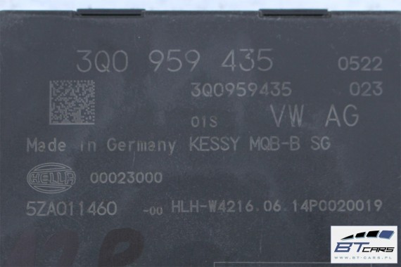 VW PASSAT B8 AUDI TT MODUŁ STEROWNIK KESSY 3Q0959435 3Q0959435B 3Q0 959 435 B Keyless 3Q0959435M 3Q0959435F 3Q0959435H 3Q0959435
