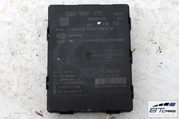 VW PASSAT B8 AUDI TT MODUŁ STEROWNIK KESSY 3Q0959435 3Q0959435B 3Q0 959 435 B Keyless 3Q0959435M 3Q0959435F 3Q0959435H 3Q0959435