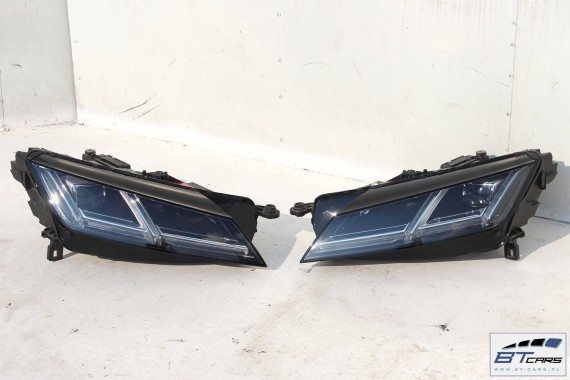 AUDI TT PRZÓD maska błotnik zderzak pas przedni wzmocnienie LY9T 8S 2015- Kolor: LY9T - czarny (mythsschwarz metallic)